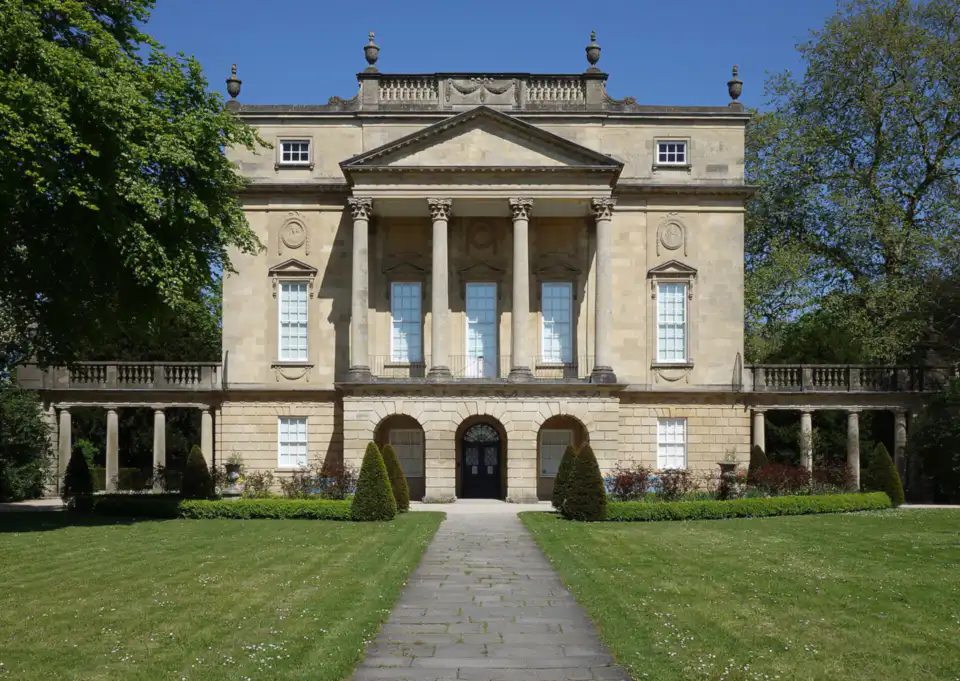 Holburne Museum and its lawn, Bath