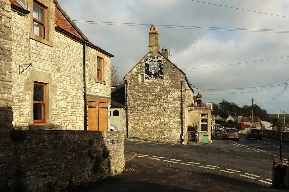 Corner in Timsbury, Somerset